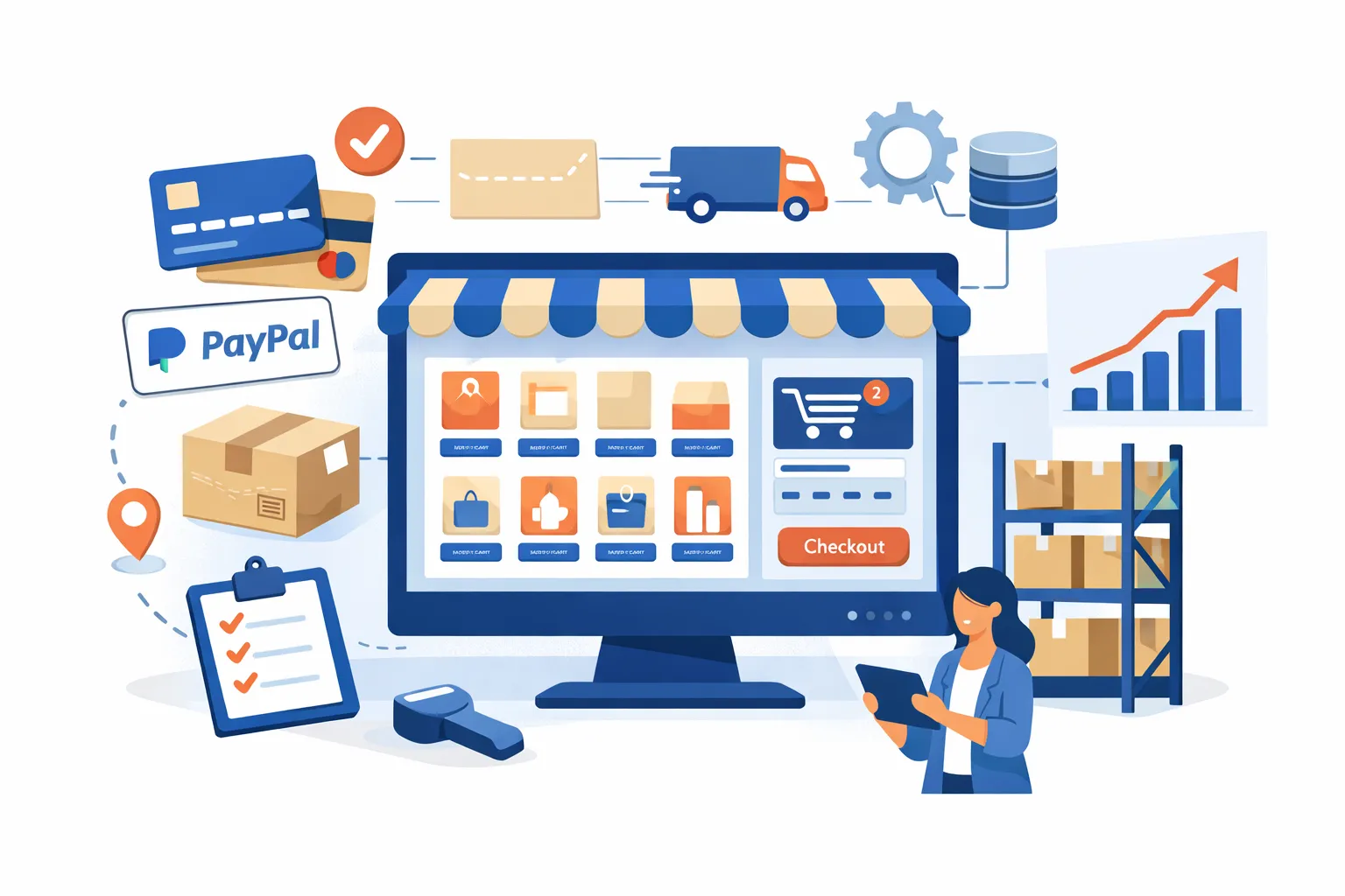 Realizzazione siti e‑commerce